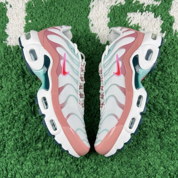 Nike Air Max Plus GS Red Stardust Jade Ice size 6.5Y Women’s size 8 CD0609-110 - Picture 1 of 11